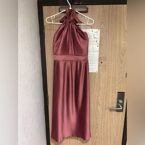 Rust coloured dress